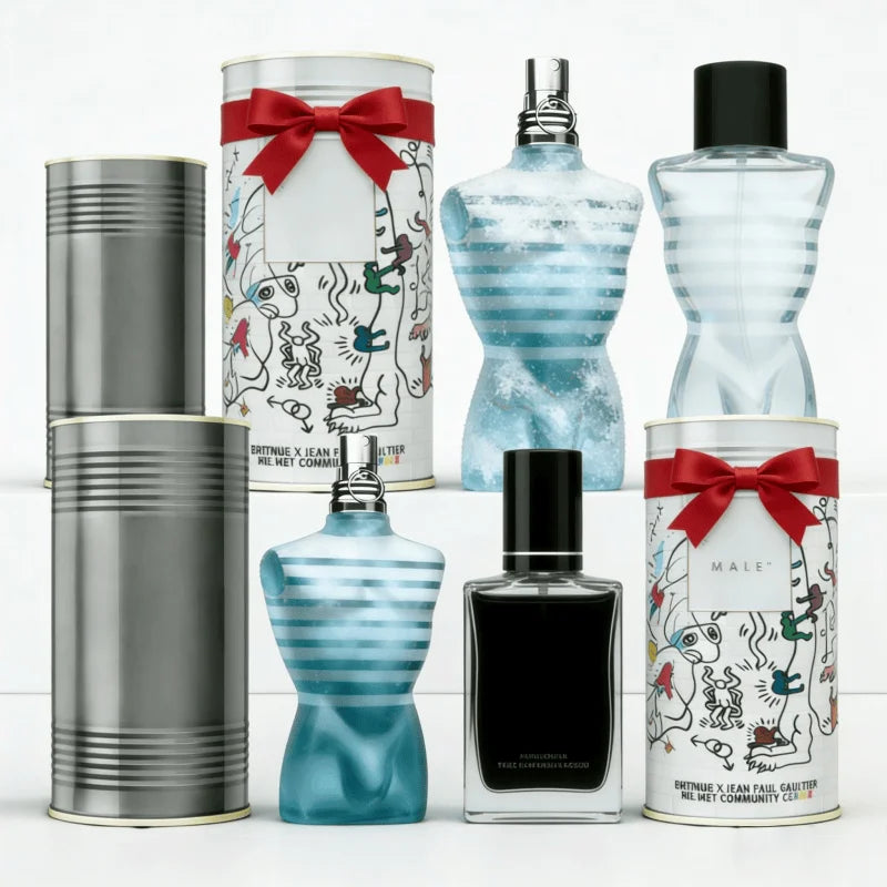 JeanPaul Gaultier Le Male Fragrance (With Sleek Tin) – Perfect Valentine’s Day Gift for the Stylish Guy light perfume
