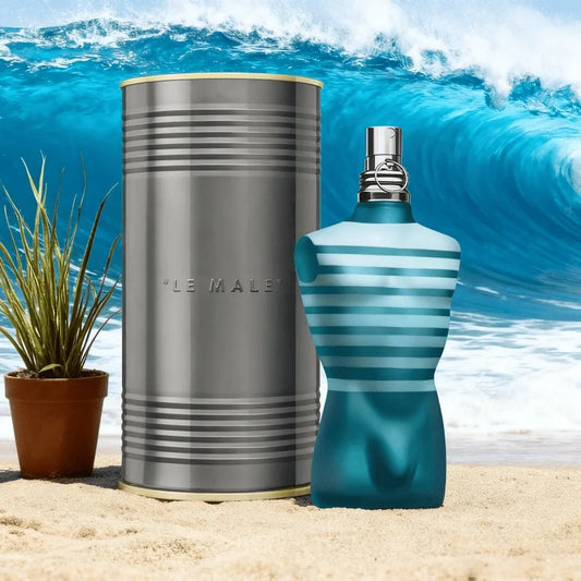 JeanPaul Gaultier Le Male Fragrance (With Sleek Tin) – Perfect Valentine’s Day Gift for the Stylish Guy light perfume