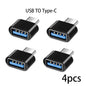 Adaptateur Mini type-c vers USB 3.0 USB-C mâle OTG A femelle, connecteur de données pour MacBook ProiPadMini 6/ProMacBookAirType CDevice