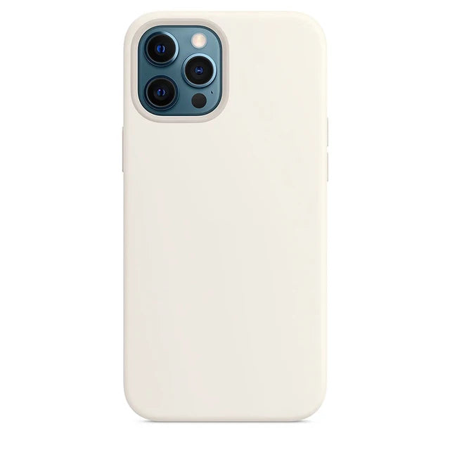 Coques en silicone originales pour iPhone 17 16 15 12 14 13 Pro Max 15 16 Plus, coque avec logo pour Apple iPhone 11 14 15 16 17 Pro