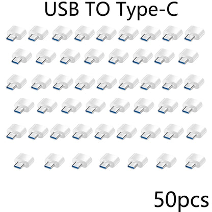 Adaptateur Mini type-c vers USB 3.0 USB-C mâle OTG A femelle, connecteur de données pour MacBook ProiPadMini 6/ProMacBookAirType CDevice