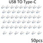 Adaptateur Mini type-c vers USB 3.0 USB-C mâle OTG A femelle, connecteur de données pour MacBook ProiPadMini 6/ProMacBookAirType CDevice