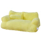 Lit de luxe pour chat, canapé chaud d'hiver, nid pour animaux de compagnie, pour petits et moyens chiens, confortable, en peluche, pour chiot, fournitures pour animaux de compagnie