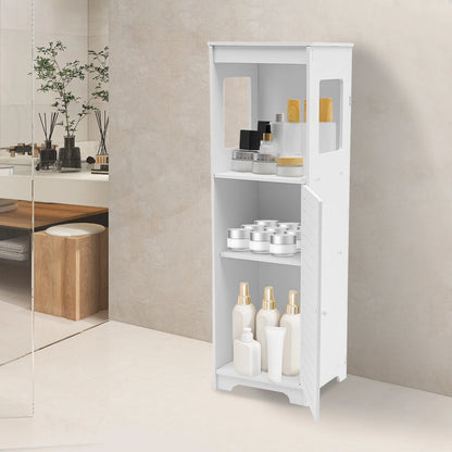 Armoire de rangement de salle de bain, étagère de placard en PVC blanc 28x25x90cm, support de rangement de mouchoirs, organisateur de meubles de salle de bains et de toilettes
