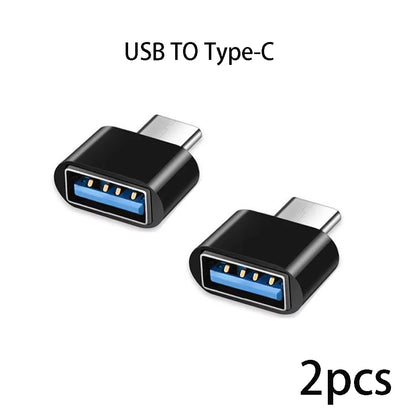 Adaptateur Mini type-c vers USB 3.0 USB-C mâle OTG A femelle, connecteur de données pour MacBook ProiPadMini 6/ProMacBookAirType CDevice