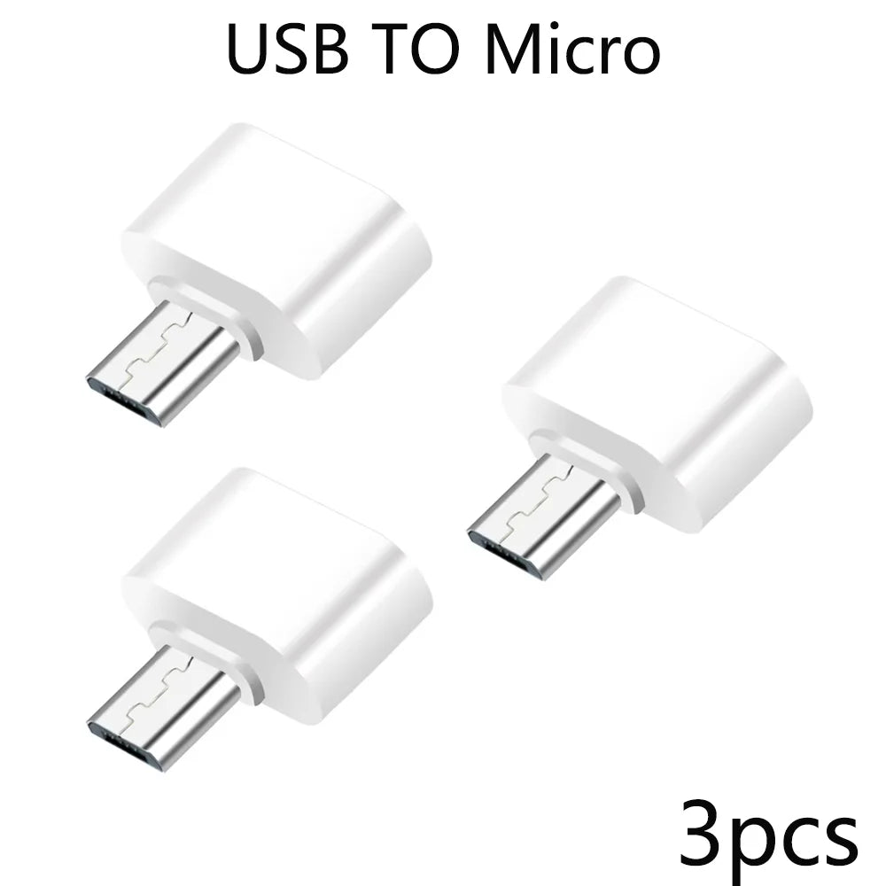 Adaptateur Mini type-c vers USB 3.0 USB-C mâle OTG A femelle, connecteur de données pour MacBook ProiPadMini 6/ProMacBookAirType CDevice