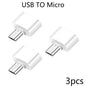 Adaptateur Mini type-c vers USB 3.0 USB-C mâle OTG A femelle, connecteur de données pour MacBook ProiPadMini 6/ProMacBookAirType CDevice