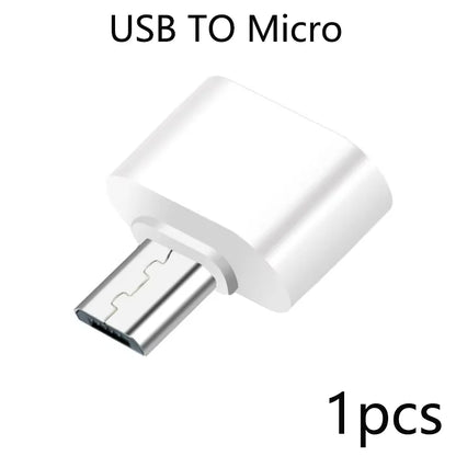 Adaptateur Mini type-c vers USB 3.0 USB-C mâle OTG A femelle, connecteur de données pour MacBook ProiPadMini 6/ProMacBookAirType CDevice
