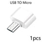 Adaptateur Mini type-c vers USB 3.0 USB-C mâle OTG A femelle, connecteur de données pour MacBook ProiPadMini 6/ProMacBookAirType CDevice