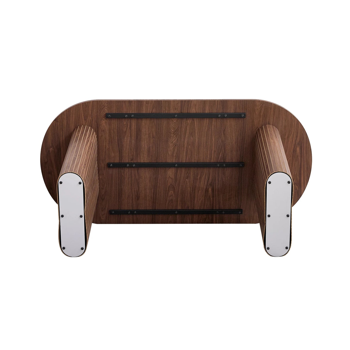 Modern Simple Solid Wood Texture Dining Table, Oval Tabletop, Suitable for Living Room/Dining Room, 180cm*90cm