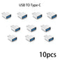 Adaptateur Mini type-c vers USB 3.0 USB-C mâle OTG A femelle, connecteur de données pour MacBook ProiPadMini 6/ProMacBookAirType CDevice