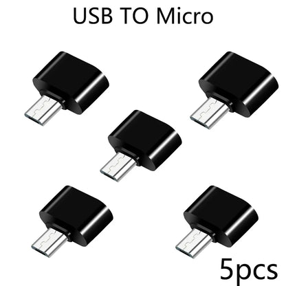 Adaptateur Mini type-c vers USB 3.0 USB-C mâle OTG A femelle, connecteur de données pour MacBook ProiPadMini 6/ProMacBookAirType CDevice