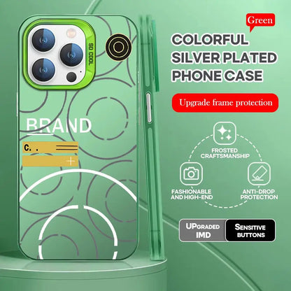 Is-landS – coque de téléphone à motif St-ones, marque cool, noire, couleur argent, pour lPhone 17 16 e 15 14 13 12 11 Pro Max Plus