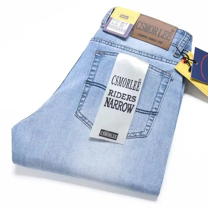 2025 marca Jeans verano estilo Utr pantalones vaqueros finos y ligeros para hombres moda masculina Casual Denim Jeans para hombres pantalones vaqueros delgados al por mayor