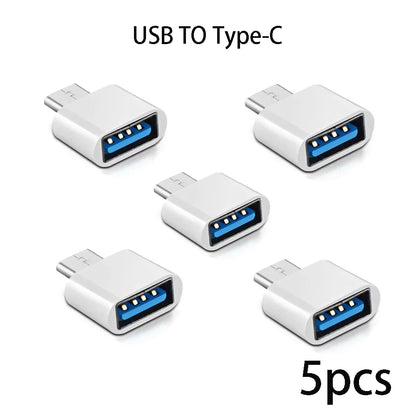 Adaptateur Mini type-c vers USB 3.0 USB-C mâle OTG A femelle, connecteur de données pour MacBook ProiPadMini 6/ProMacBookAirType CDevice