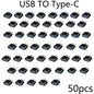 Adaptateur Mini type-c vers USB 3.0 USB-C mâle OTG A femelle, connecteur de données pour MacBook ProiPadMini 6/ProMacBookAirType CDevice