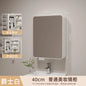 ‌ Armoire à miroir en aluminium à espace rond d'angle intelligent, rangement mural pour salle de bain avec étagères, organisateur de vanité pour armoire à médicaments