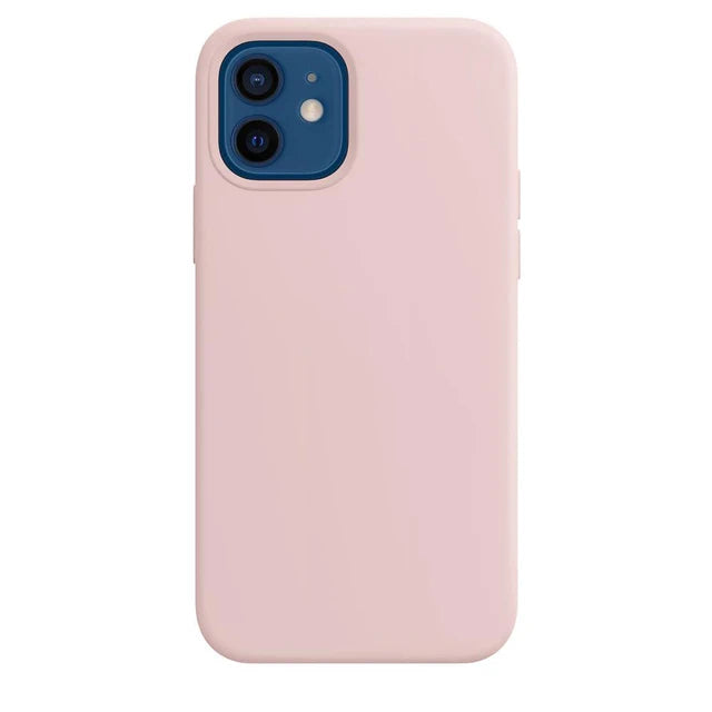 Coques en silicone originales pour iPhone 17 16 15 12 14 13 Pro Max 15 16 Plus, coque avec logo pour Apple iPhone 11 14 15 16 17 Pro