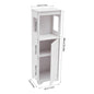 Armoire de rangement de salle de bain, étagère de placard en PVC blanc 28x25x90cm, support de rangement de mouchoirs, organisateur de meubles de salle de bains et de toilettes