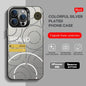 Is-landS – coque de téléphone à motif St-ones, marque cool, noire, couleur argent, pour lPhone 17 16 e 15 14 13 12 11 Pro Max Plus