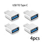 Adaptateur Mini type-c vers USB 3.0 USB-C mâle OTG A femelle, connecteur de données pour MacBook ProiPadMini 6/ProMacBookAirType CDevice