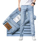 2025 marca Jeans verano estilo Utr pantalones vaqueros finos y ligeros para hombres moda masculina Casual Denim Jeans para hombres pantalones vaqueros delgados al por mayor