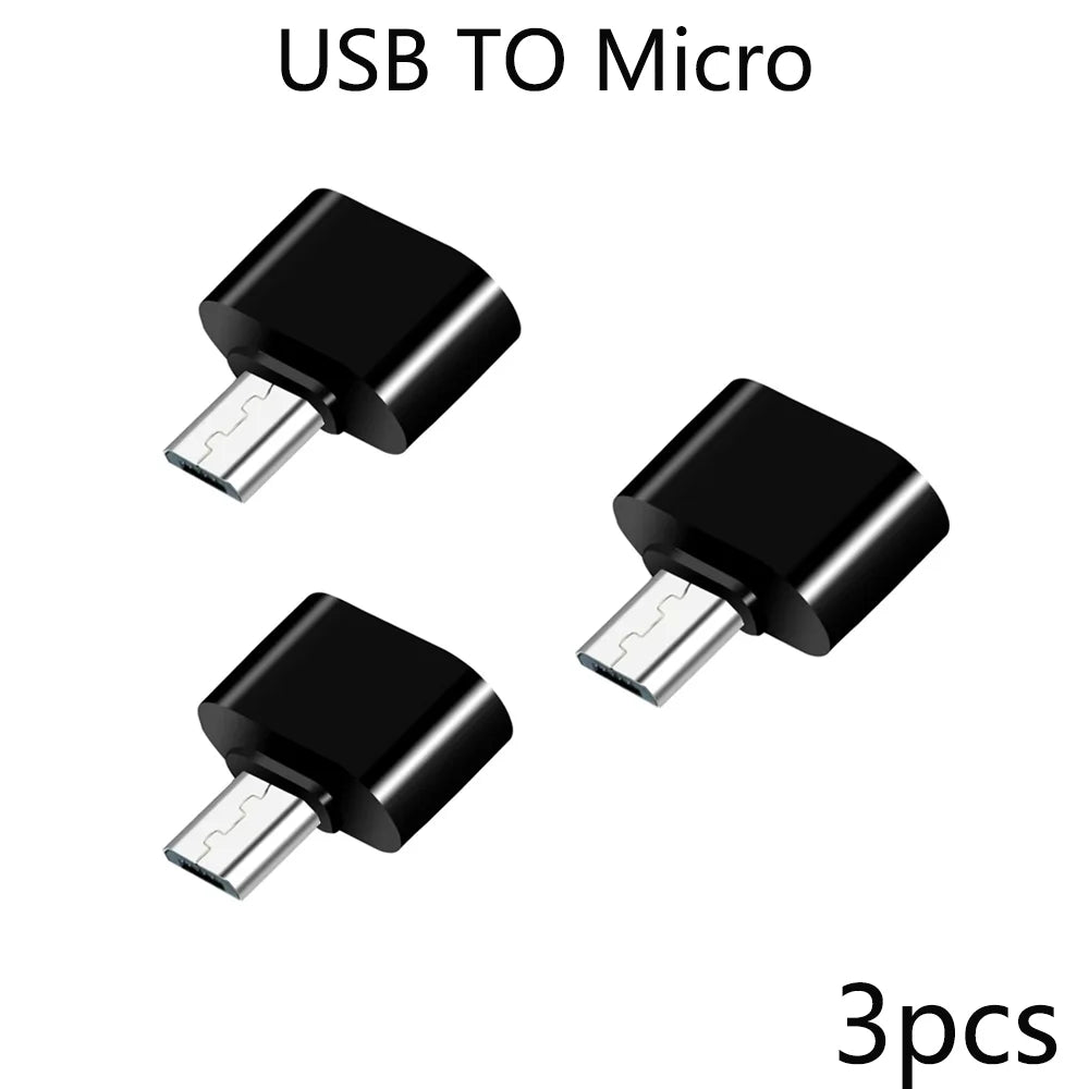 Adaptateur Mini type-c vers USB 3.0 USB-C mâle OTG A femelle, connecteur de données pour MacBook ProiPadMini 6/ProMacBookAirType CDevice