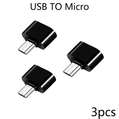 Adaptateur Mini type-c vers USB 3.0 USB-C mâle OTG A femelle, connecteur de données pour MacBook ProiPadMini 6/ProMacBookAirType CDevice