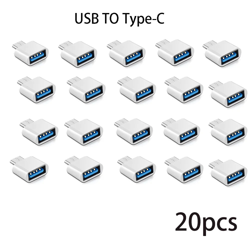 Adaptateur Mini type-c vers USB 3.0 USB-C mâle OTG A femelle, connecteur de données pour MacBook ProiPadMini 6/ProMacBookAirType CDevice