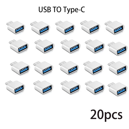 Adaptateur Mini type-c vers USB 3.0 USB-C mâle OTG A femelle, connecteur de données pour MacBook ProiPadMini 6/ProMacBookAirType CDevice