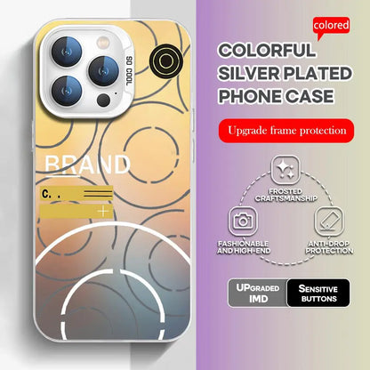Is-landS – coque de téléphone à motif St-ones, marque cool, noire, couleur argent, pour lPhone 17 16 e 15 14 13 12 11 Pro Max Plus